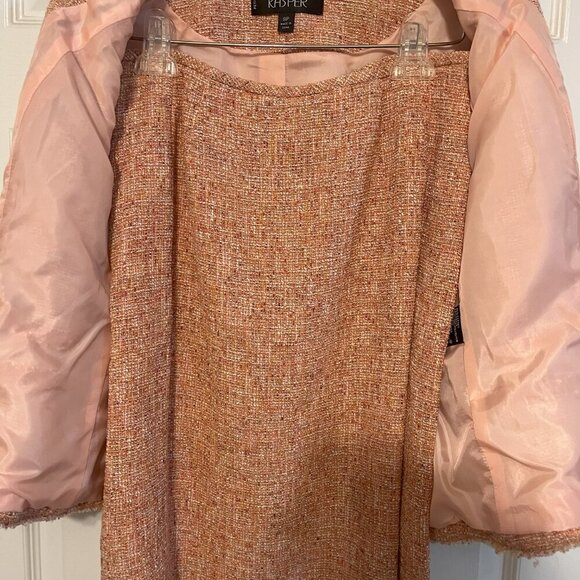 Kasper Women's Tweed Skirt Suit LIKE NEW - Picture 3 of 6